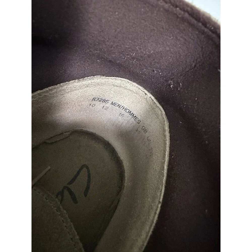 Clarks Suede Chukka Boots  Beige Taupe Men’s 12 M Lace Up Boots Light Academia